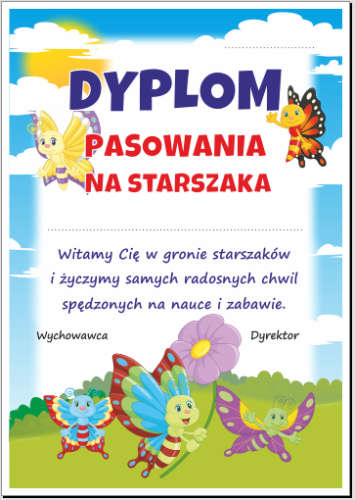 pasowanie na straszaka