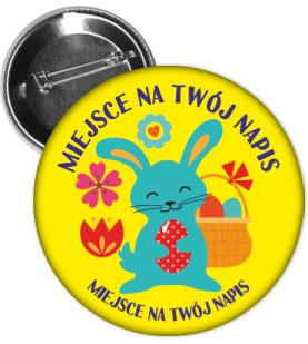 przypinka wielkanocna zajączęk