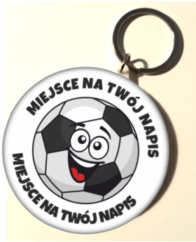 breloczek piłka nożna