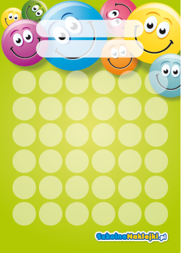 Karta motywacyjna "Buźki"