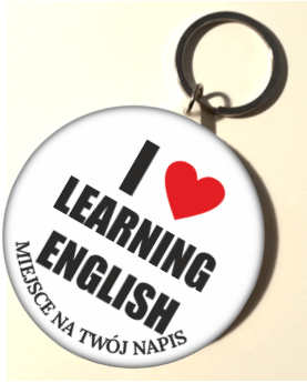 breloczek i love learning english