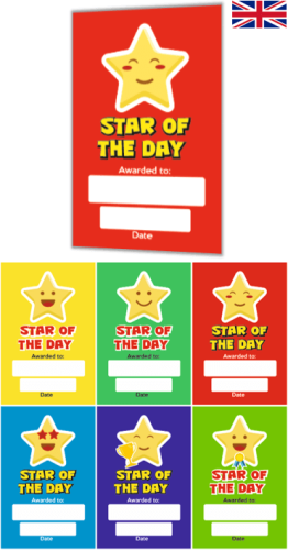 MiniKarty "STAR OF THE DAY" (j. angielski, 60 szt.)