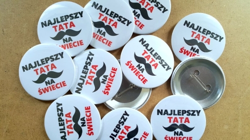 przypinki na dzień taty 