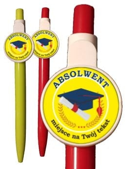Długopis: "Absolwent "