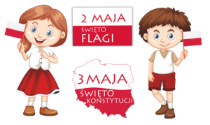 Dekoracja na 2 i 3 Maja (Święta Flagi i Konstytucji)