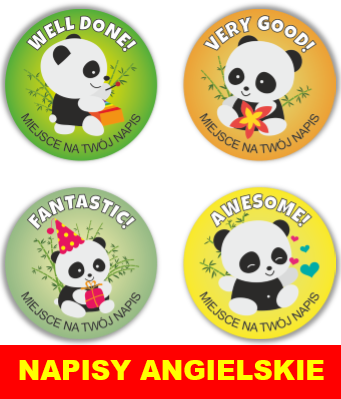 Naklejki motywacyjne w języku angielskim