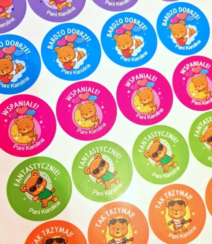 naklejki motywacyjne misie.jpg