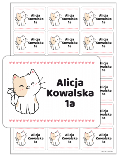 naklejki imienne na zeszyty kotek 1.png