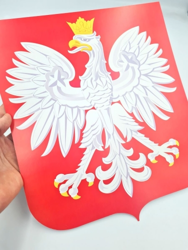 godło Polski papierowe dekoracja patriotyczna.jpg