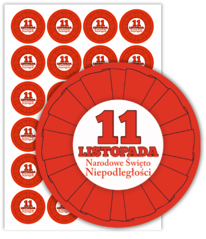 naklejki patriotyczne kokardy narodowe 11 listopada.png