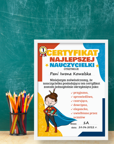 Tablica certyfikat nauczycielki.PNG