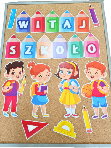 dekoracja witaj szkoło