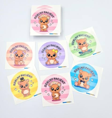 naklejki dzielny pacjent misie.jpg