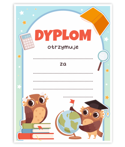 Dyplom: Uniwersalny (wzór 17)