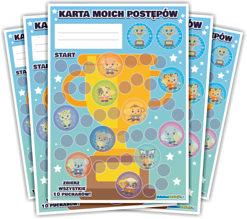 Pakiet Motywacyjny "Zbierz 10 pucharów"