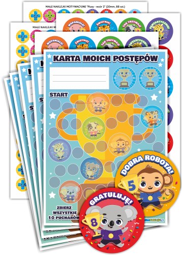 Pakiet Motywacyjny "Zbierz 10 pucharów"