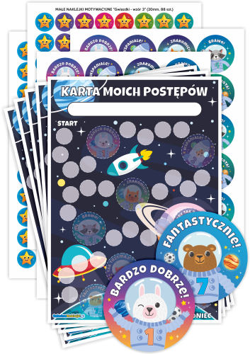 Pakiet Motywacyjny "Zbierz 8 kosmonautów"