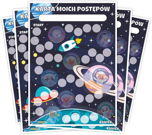 Pakiet Motywacyjny "Zbierz 8 kosmonautów"