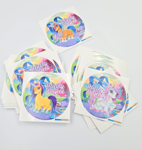 naklejki dzielny pacjent wróżki jednorozce kucyki (2).jpg