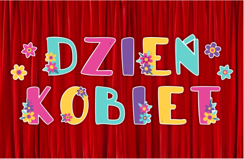 Dekoracja napis: DZIEŃ KOBIET