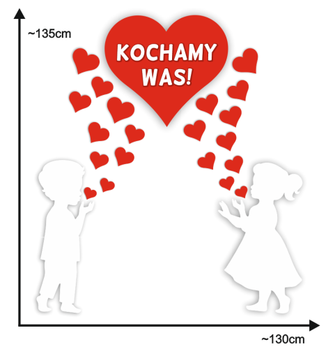 Dzieci dmuchające serca