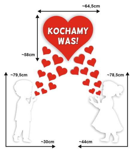 Dzieci dmuchające serca