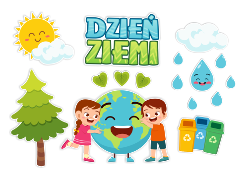Dekoracja Dzień Ziemi (~A3, jednostronna)
