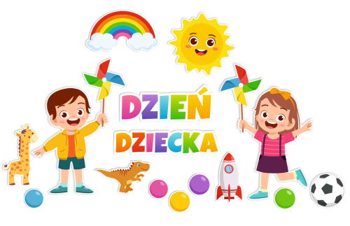 Dekoracja Dzień Dziecka (~A3, jednostronna)