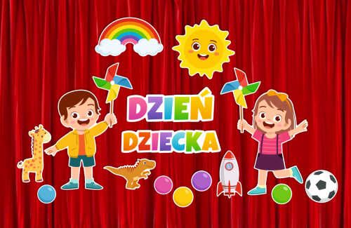 Dekoracja Dzień Dziecka (~A3, jednostronna)