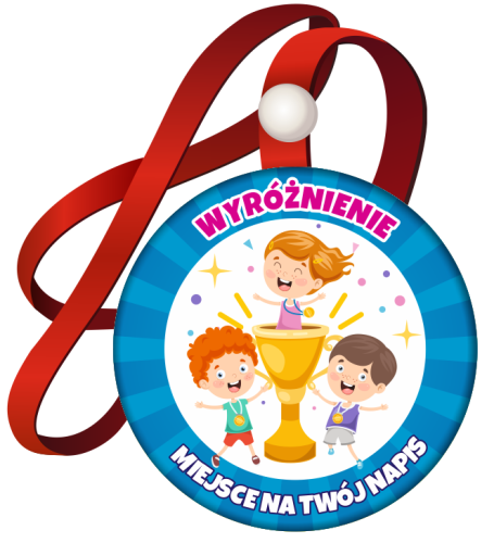 Medal na tasiemce: "Wyróżnienie" (wzór 4)