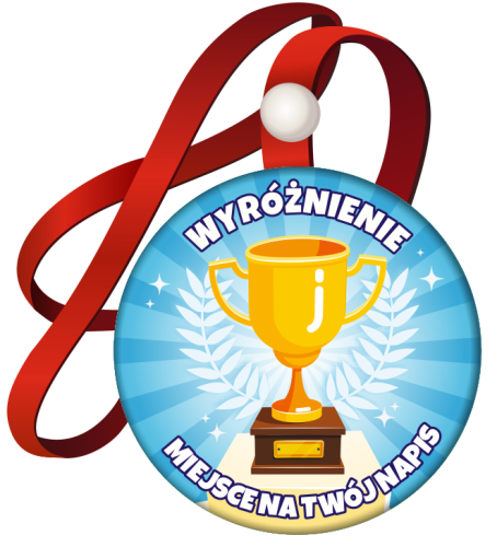 Medal na tasiemce: "Wyróżnienie" (wzór 6)