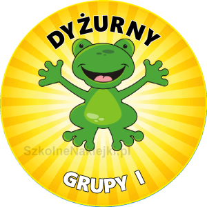 Przypinka ⌀ 75 mm zaprojektowana przez klienta
