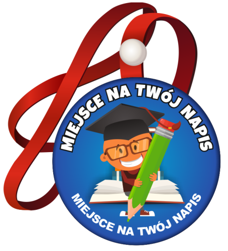 Medal na tasiemce: "Uniwersalny (wzór 6)" + twój napis