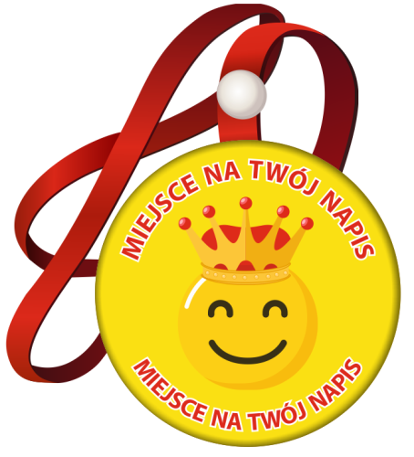 Medal na tasiemce: "Uniwersalny (wzór 10)" + twój napis