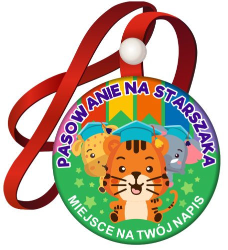 Medal: Pasowanie na Starszaka (wzór 42) + miejsce na twój napis