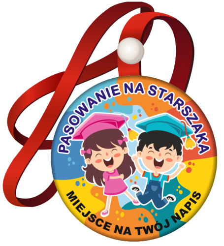 Medal: Pasowanie na Starszaka (wzór 40) + miejsce na twój napis