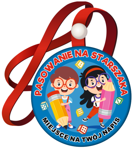 Medal: Pasowanie na Starszaka (wzór 39) + miejsce na twój napis