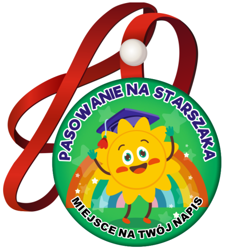 Medal: Pasowanie na Starszaka (wzór 38) + miejsce na twój napis