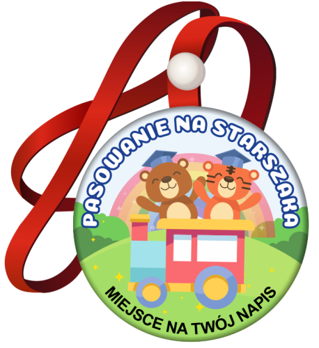 Medal: Pasowanie na Starszaka (wzór 37) + miejsce na twój napis