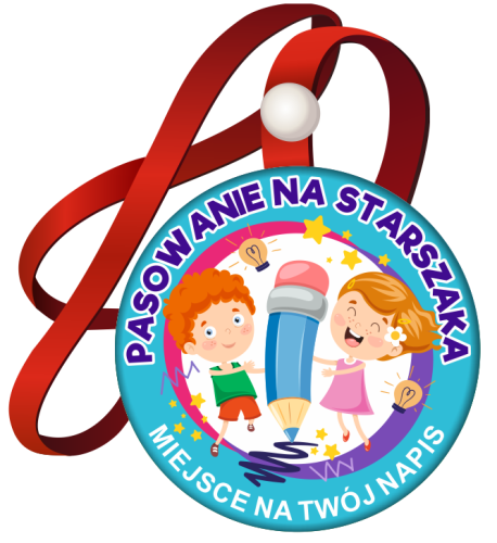 Medal: Pasowanie na Starszaka (wzór 36) + miejsce na twój napis
