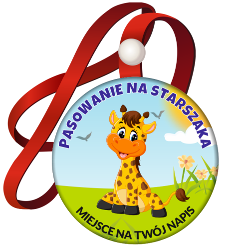 Medal: Pasowanie na Starszaka (wzór 32) + miejsce na twój napis