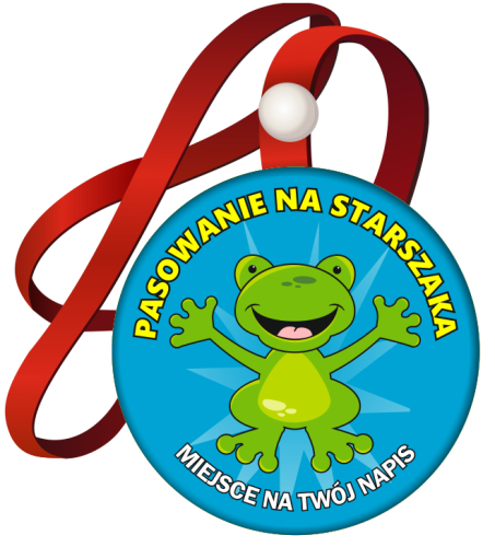 Medal: Pasowanie na Starszaka (wzór 28) + miejsce na twój napis