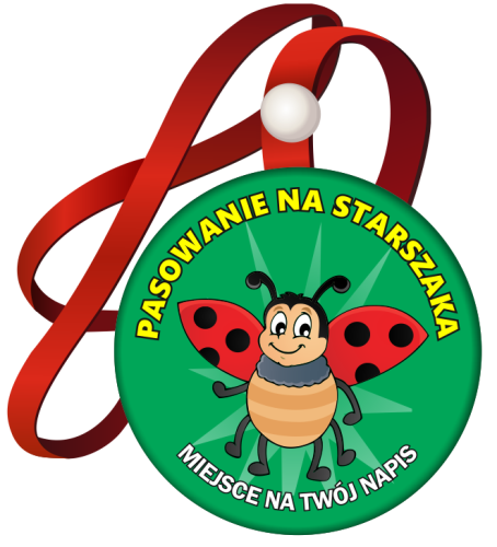 Medal: Pasowanie na Starszaka (wzór 27) + miejsce na twój napis