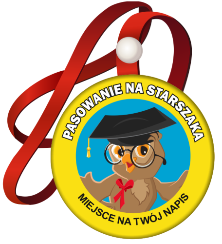 Medal: Pasowanie na Starszaka (wzór 24) + miejsce na twój napis