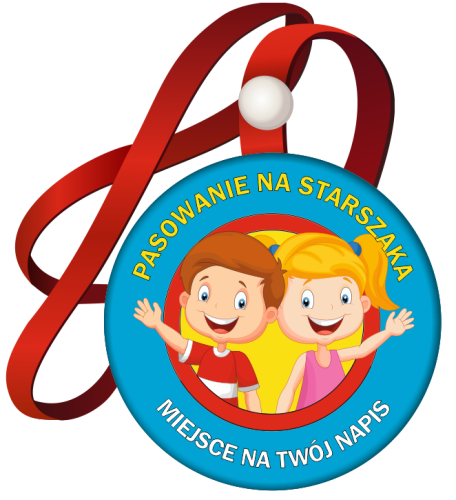 Medal: Pasowanie na Starszaka (wzór 19) + miejsce na twój napis