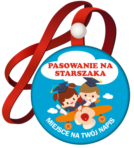 Medal: Pasowanie na Starszaka (wzór 15) + miejsce na twój napis