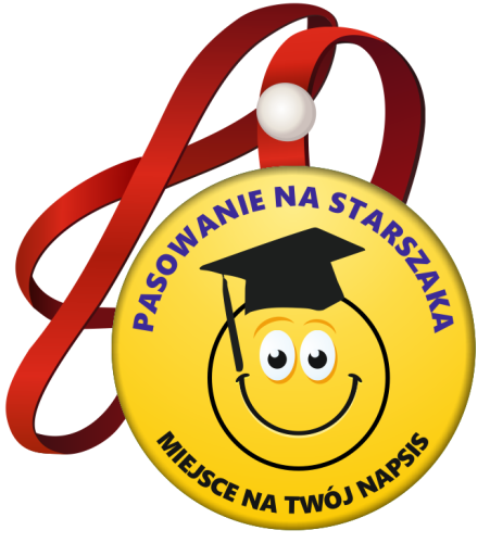 Medal: Pasowanie na Starszaka (wzór 14) + miejsce na twój napis