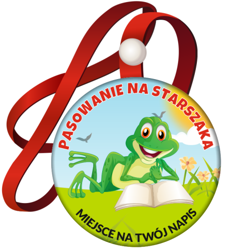 Medal: Pasowanie na Starszaka (wzór 13) + miejsce na twój napis