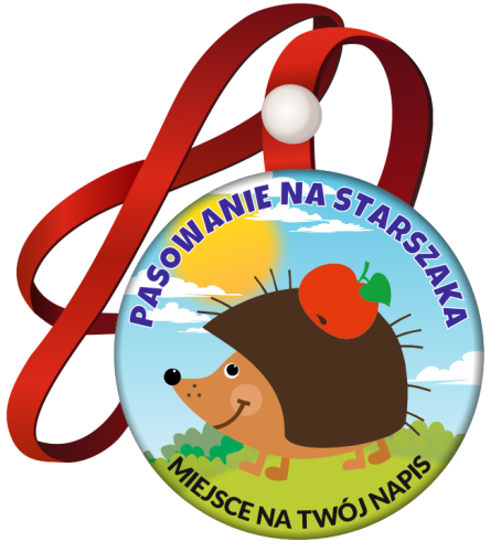 Medal: Pasowanie na Starszaka (wzór 11) + miejsce na twój napis