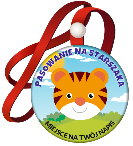 Medal: Pasowanie na Starszaka (wzór 7) + miejsce na twój napis